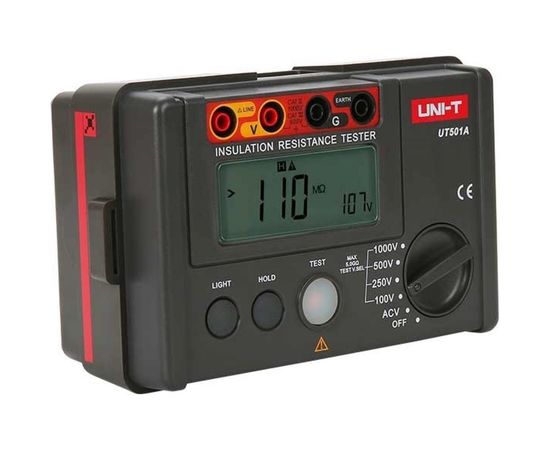 Цифровой измеритель сопротивления изоляции UNI-T UT501A 00-00000182 – изображение 3