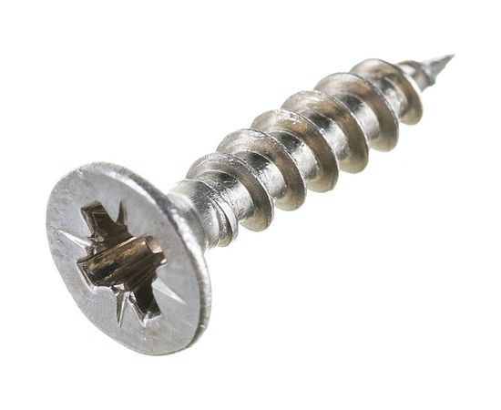 Универсальный шуруп ЕВРОПАРТНЕР с пот. гол. 4х20 нержав. сталь 15 шт. G2 4020 1 – изображение 3