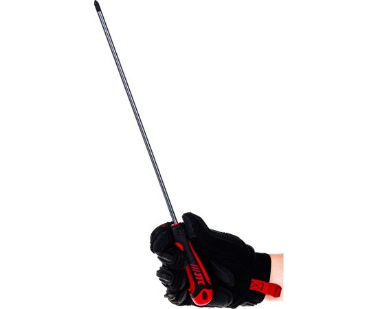 Усиленная крестовая отвертка PH2 x 300мм JTC 7614 – изображение 4