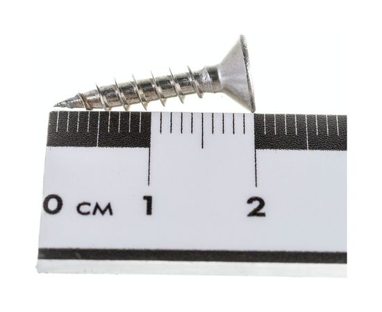 Универсальный шуруп ЕВРОПАРТНЕР с пот. гол. 4х20 нержав. сталь 15 шт. G2 4020 1 – изображение 4