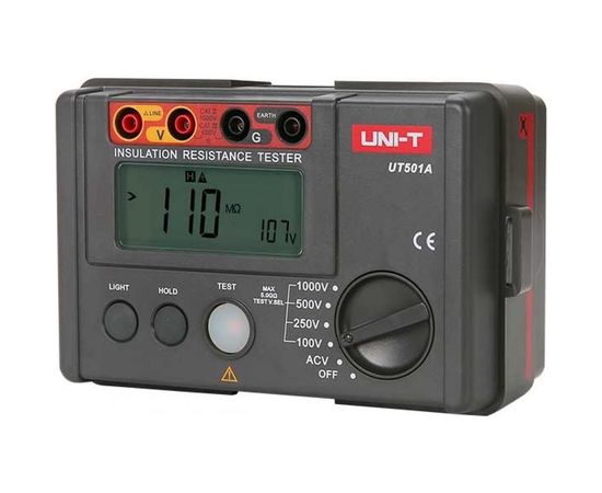 Цифровой измеритель сопротивления изоляции UNI-T UT501A 00-00000182 – изображение 4