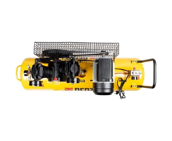 Воздушный компрессор с ременным приводом DENZEL BCV2300/100 2.3 кВт, 100 литров, 440 л/мин 58111 – изображение 4