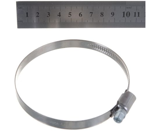 Универсальный хомут ЕВРОПАРТНЕР 70-90, нержав. сталь, 1 шт. G1 0872 – изображение 5