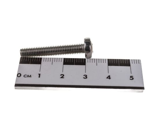 Винт DIN 7985 с цилиндр. гол. и сферой ГОСКРЕП М5 х 30 нержав. сталь 6 шт. 10-0017020 – изображение 5