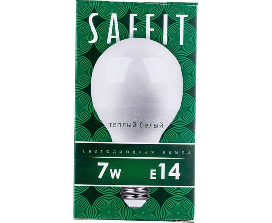 Светодиодная лампа SAFFIT SBG4507 Шарик E14 7W 2700K 55034 – изображение 5