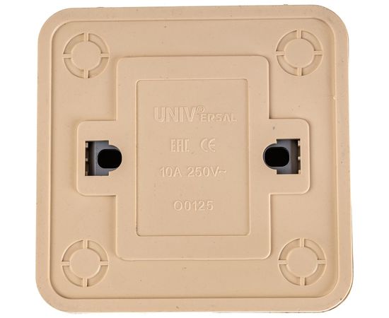 Выключатель UNIVersal Олимп 1 клавиша, проходной с подсветкой, сосна 5560810 – изображение 5