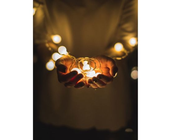 Светодиодная гирлянда КОСМОС 30 светодиодов, шарики белые 1см, 4.5 м, 8 режимов KOC_GIR30LEDBALL_W – изображение 7