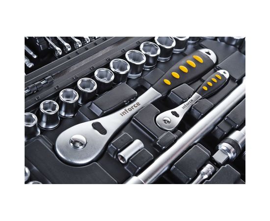 Набор инструментов Inforce 85 предметов 1/2, 1/4 Inforce 06-07-14 – изображение 8