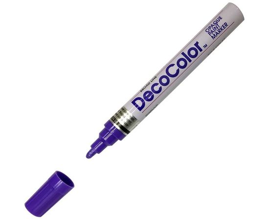 Лаковый маркер MARVY UCHIDA с круглым наконечником 2-4мм фиолетовый MAR300/8 