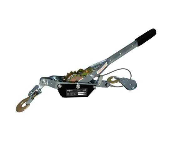 Рычажная гаражная лебедка Magnus Profi LRG-2002 2 т, 2.8 м, двойной храповый механизм SZ059335 