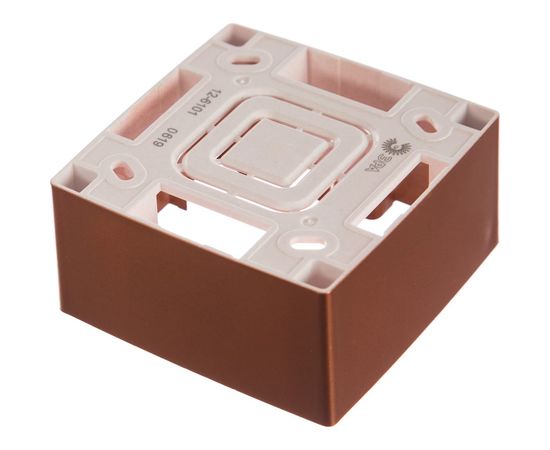 Коробка накладного монтажа ЭРА 12-6101-14 1 пост, Эра 12, медь Б0043168 