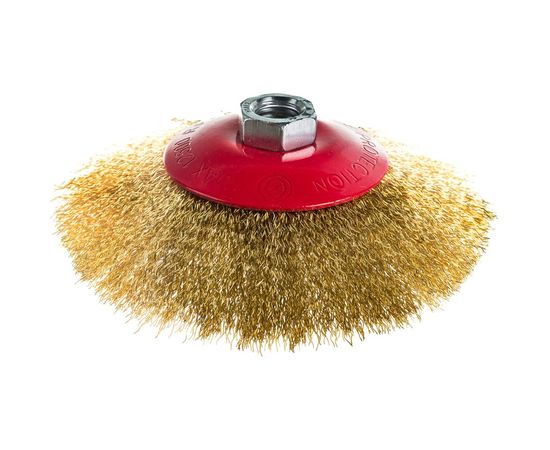 Щетка дисковая гофрированная (125 мм; М14) для УШМ SKRAB 35465 