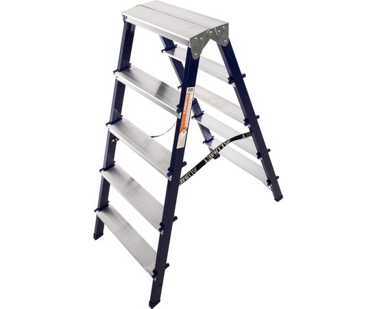 Двухсторонняя стальная стремянка Алюмет MD M8205 