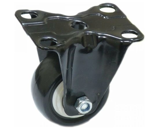 Колесо неповоротное черная резина 40 мм MFK-TORG 4052040 