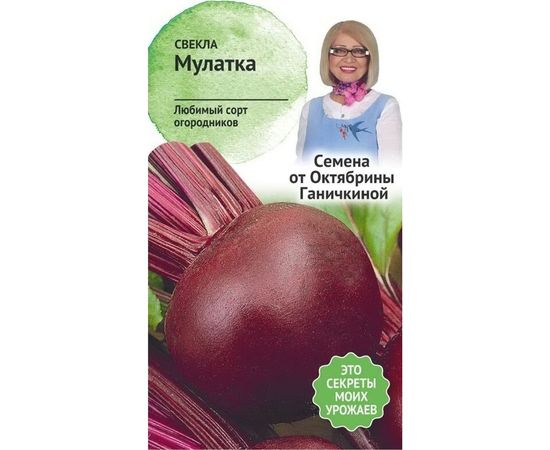 Семена ОКТЯБРИНА ГАНИЧКИНА Свекла Мулатка 2 г 119662 