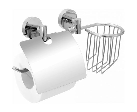 Держатель Fora Long для туалетной бумаги и освежителя воздуха, с двумя крепежами L045-2 