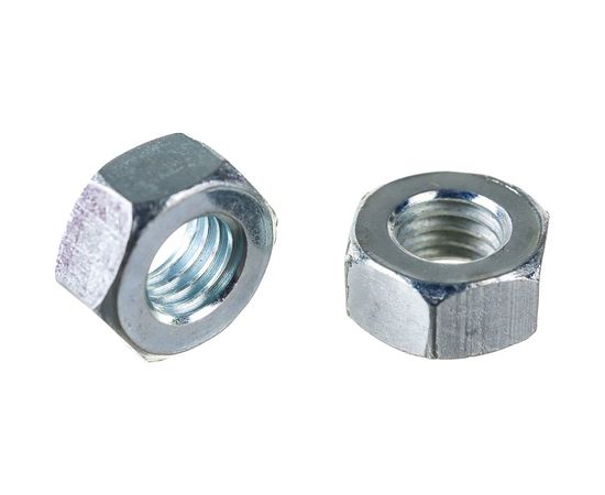 Гайка Стройметиз М8 DIN 934, цинк уп. 100 шт коробка 3030053 