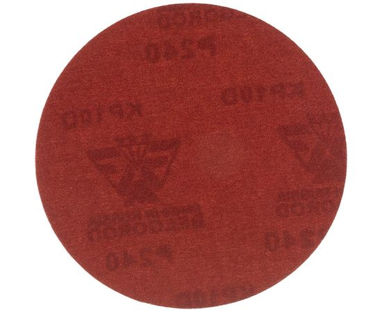 Круг шлифовальный на липучке по дереву/металлу 10 шт. (125 мм; P240; без отверстий) Gigant G-1016 