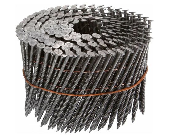 Барабанные гвозди с винтовой накаткой Pegas pneumatic 50 мм 2.5 мм 9000 шт 1225 