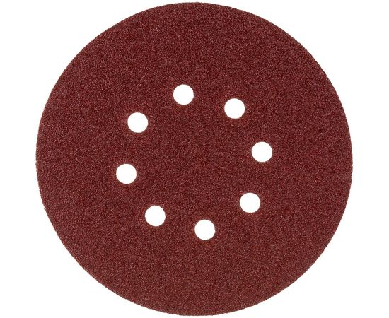 Круг шлифовальный на липучке по дереву/металлу 10 шт. (150 мм; P60; 8 отверстий) Gigant G-1029 