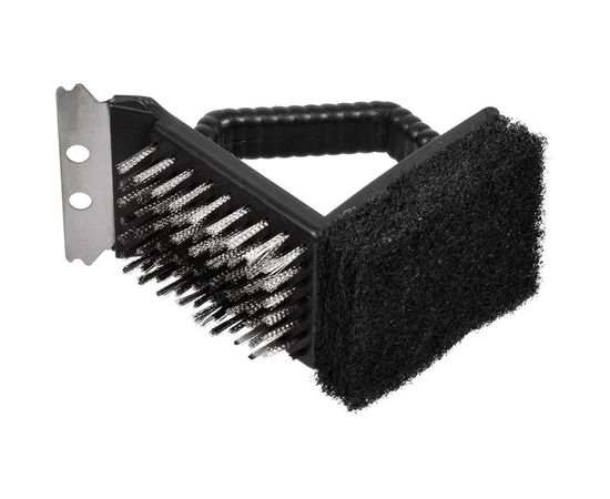 Щетка для чистки гриля (скребок, щетка, губка) BOYSCOUT 61334 