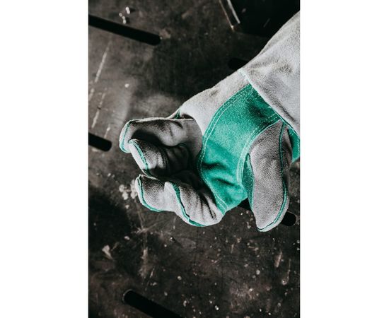 Перчатки сварщика Jeta Safety JWK501 Ferrus Max, цвет серый/темно-зеленый, 10/XL JWK501-XL – изображение 15