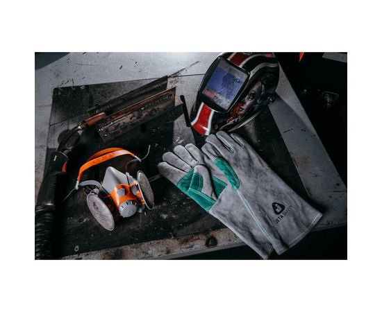 Перчатки сварщика Jeta Safety JWK501 Ferrus Max, цвет серый/темно-зеленый, 10/XL JWK501-XL – изображение 18