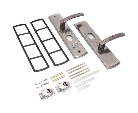 Универсальный комплект ручек для металлических дверей Аллюр РН-А222-R правая 5379 – изображение 2