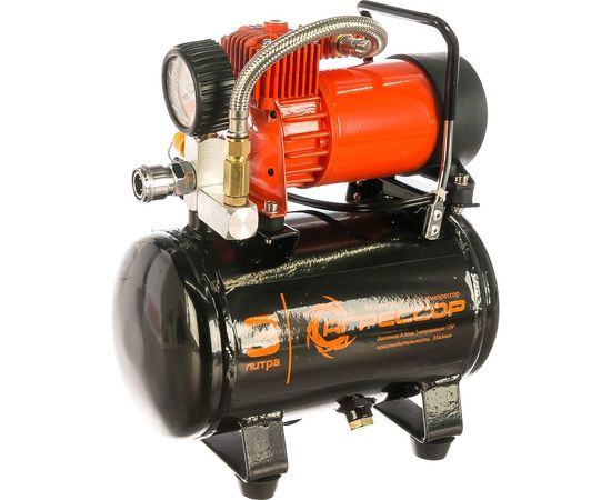 Металлический компрессор 12V Агрессор AGR-3LT – изображение 2