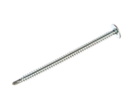 Саморез с прессшайбой КРЕП-КОМП сверло 4,2х76 150шт пшс76ф – изображение 2