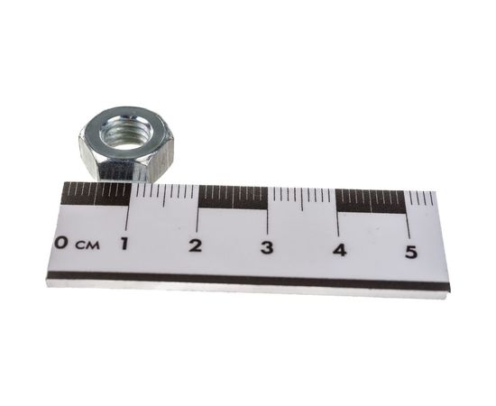 Гайка Стройметиз М8 DIN 934, цинк уп. 100 шт коробка 3030053 – изображение 2