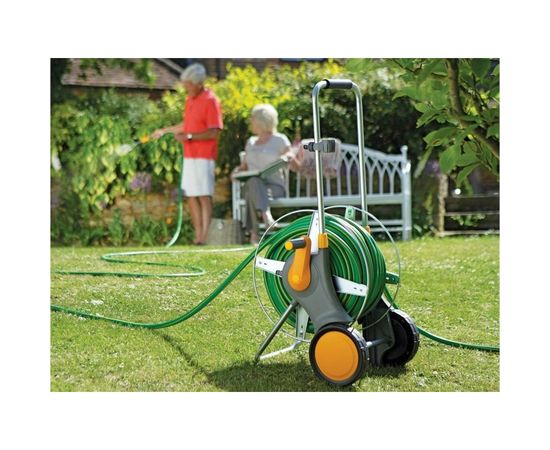 Металлическая тележка Hozelock 2460 для шланга 90 м 2460R3600 – изображение 2