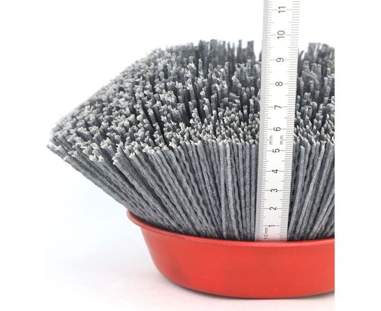 Щетка чашечная (150 мм; M14; P80; полимерный ворс) ОСБОРН 1-233 TL4XX27XAM0C – изображение 2