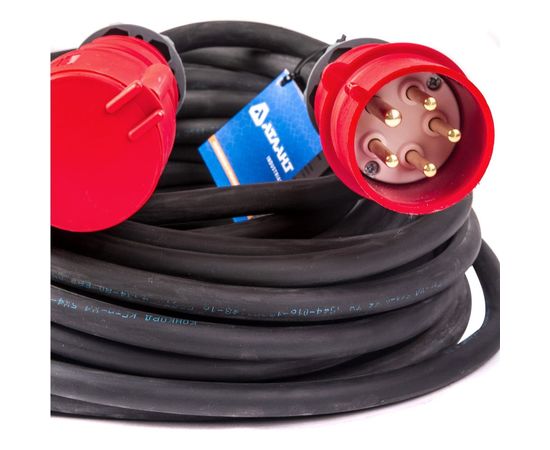 Промышленный силовой удлинитель КГ 5х2,5 30м АТЛАНТ CORD_KG5_25_30 – изображение 2