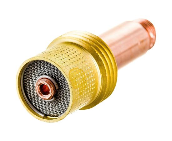 Корпус цанги c газовой линзой (5 шт; 2.4 мм) для FB TIG 17-18-26 FUBAG FB45V26 – изображение 3