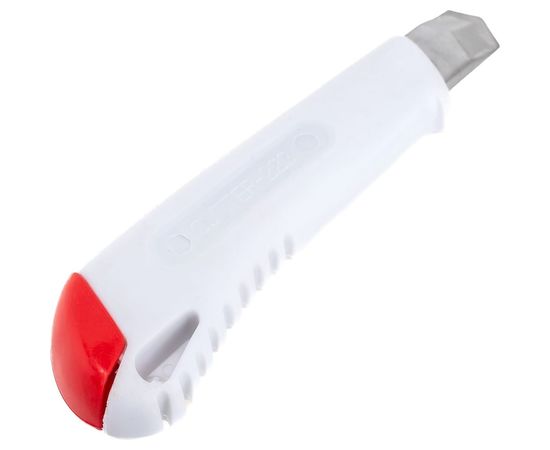 Нож со сменным лезвием Монтажник 1+2 лезв, 18мм, ABS пластик, винтовой фиксатор 600503 – изображение 3