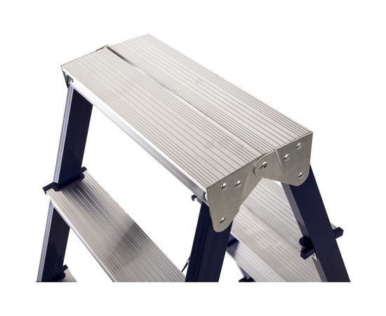 Двухсторонняя стальная стремянка Алюмет MD M8205 – изображение 3