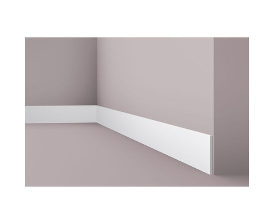 Молдинг WALLSTYL (2000х100х8 мм; белый) NMC FL9 – изображение 3