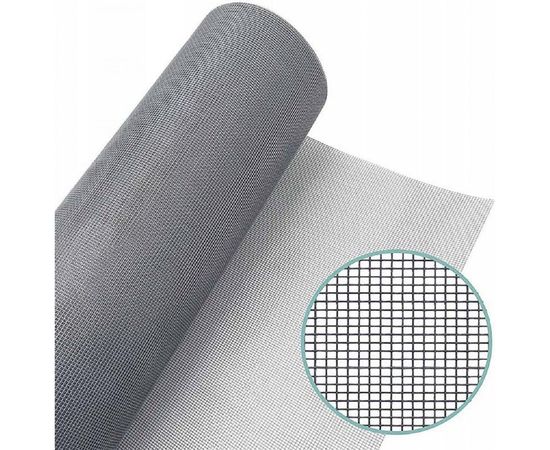 Противомоскитная оконная сетка Ultima 0.8х1.5м, серая, ISPAC00815N – изображение 3