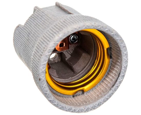 Керамический патрон REV E27 контакты медь, 24615 2 – изображение 3