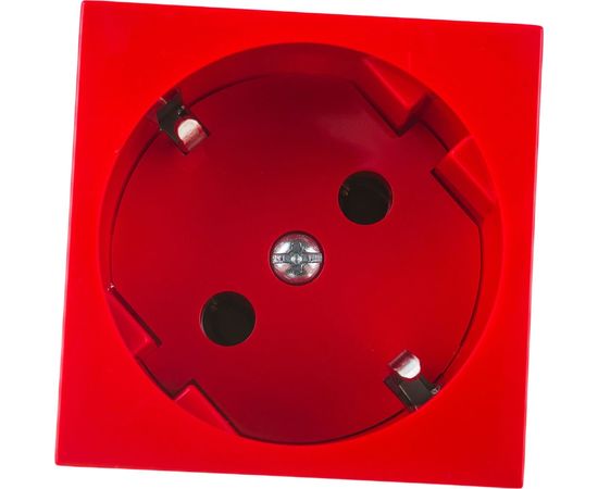 Розетка KOPOS QUADRO красная 16 A, 250 V AC QS 45X45_BB – изображение 3