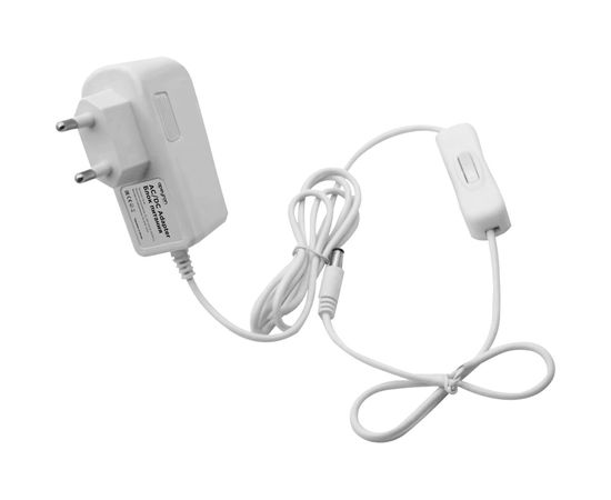 Сетевой адаптер Apeyron 24В, 12Вт, IP44, 0.5A, пластик белый, DC папа 5.5x2.5мм 03-58 – изображение 4