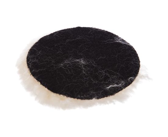 Насадка полировальная под липучку (125 мм, натуральная шерсть) MATRIX 75952 – изображение 4