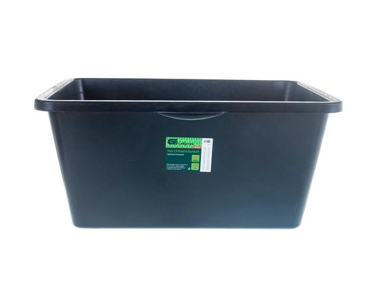 Таз СИБРТЕХ прямоугольный строительный, 60 л 814445 – изображение 4
