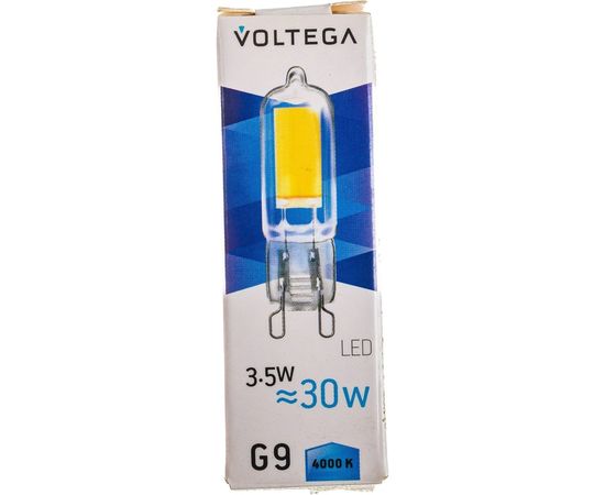 Светодиодная лампа VOLTEGA Капсула G9 4000К 3.5W 7089 – изображение 4