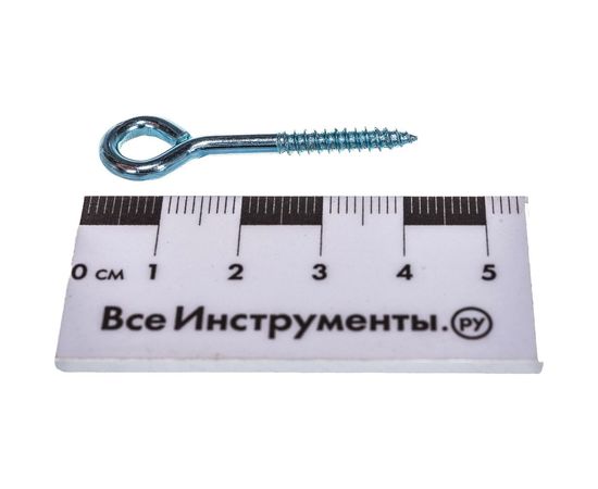 Шуруп-кольцо Стройметиз 3,5х30 уп. 4 шт. европодвес 2190011 – изображение 4