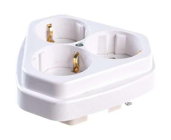 Розетка Кунцево-Электро трехместная скрытая установка, ток 16А РС10/16-503 5930 – изображение 5