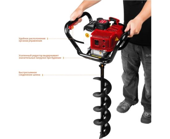 Мотобур Зубр МАСТЕР МБ1-200 – изображение 6