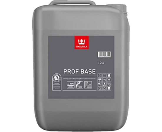 Грунт TIKKURILA PROF BASE универсальный глубокого проникновения 10л 700009646 
