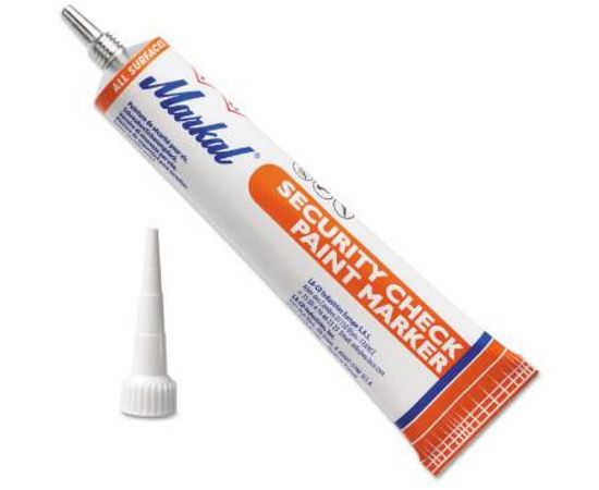 Маркер-краска для пломбирования Markal Security Check, желтый 96669 